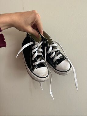 Classic Black Converse High-Top Sneakers